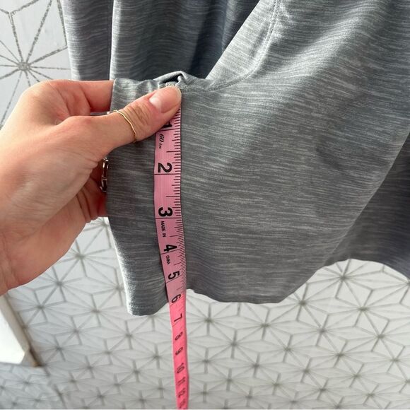 Lululemon Surge Short 6” Lined Heathered Gray - Picture 4 of 7